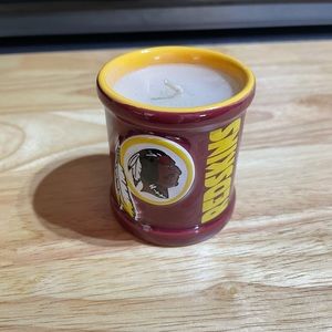 Washington Redskins candle